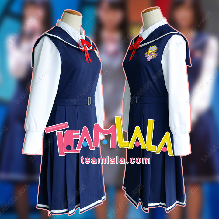 Amazon.co.jp: [萌地带コスプレ]乃木坂46 三番目の風 制服衣装