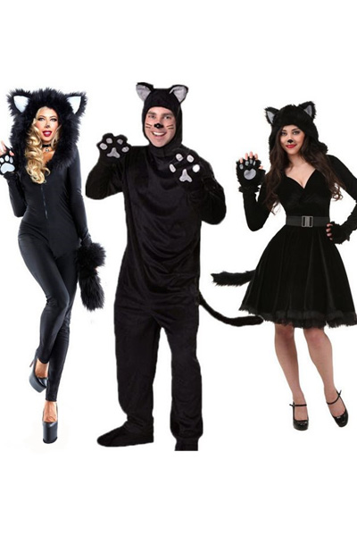 黒猫ハロウィン仮装衣装
