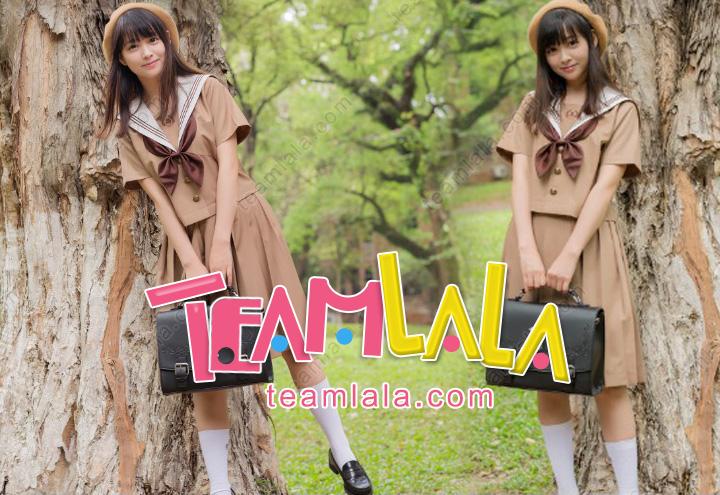 JK高品質茶色セーラー服