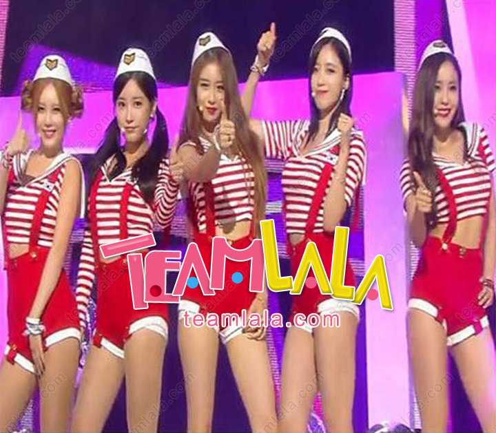 T-ARA so Crazyステージ衣装