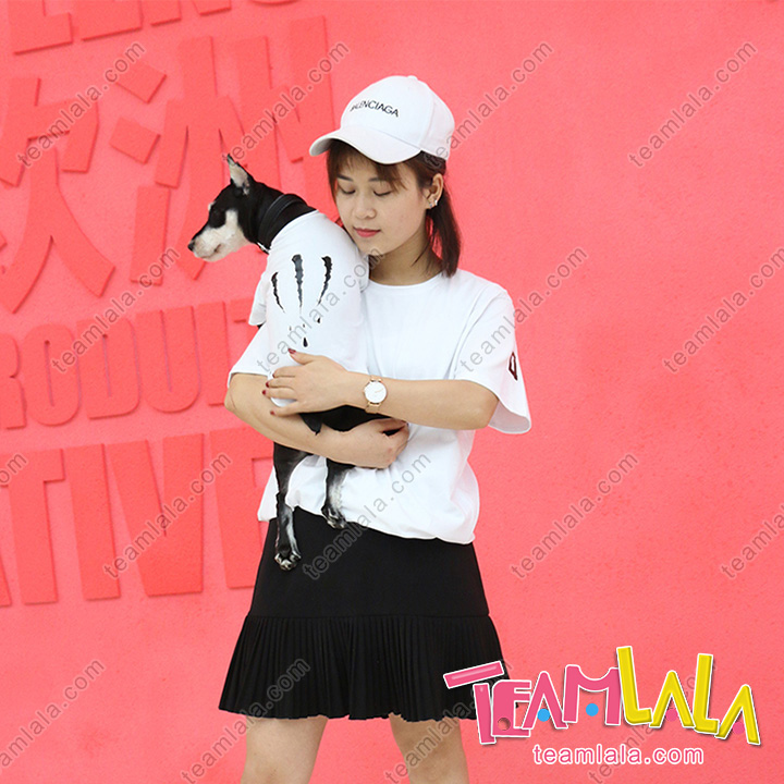 寝間着小型犬服,春夏用中型犬Tシャツ　