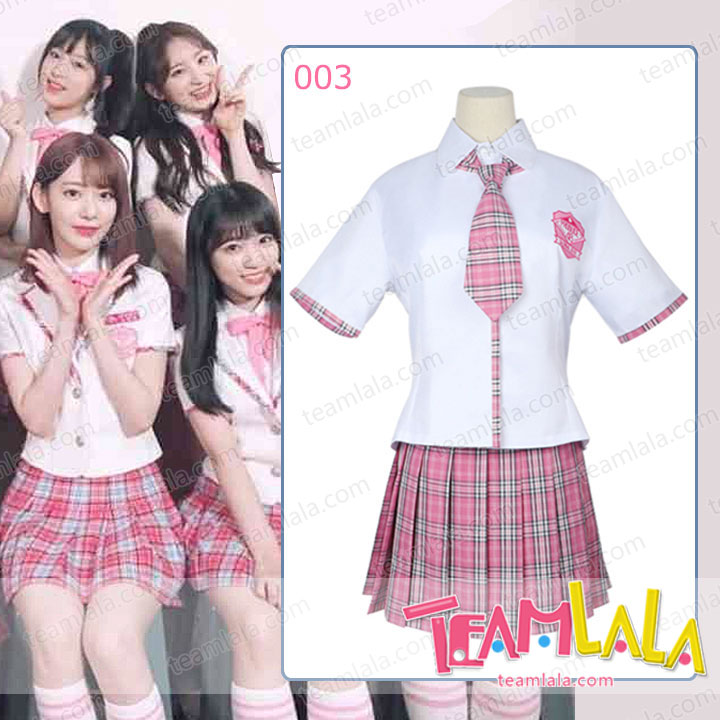 IZONE ピンク格子 制服