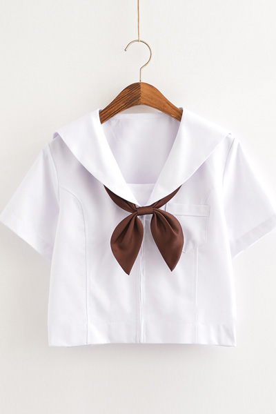 セーラー服用三角ネクタイ,定番リボンネクタイ 学生服スカーフ