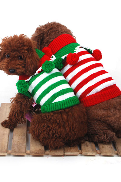 クリスマス犬洋服変装,ワンちゃんクリスマスコスプレ衣装