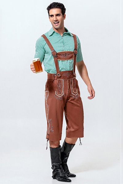 男性ドイツビール仮装コスチューム,メーズビールハロウインコスプレ衣装