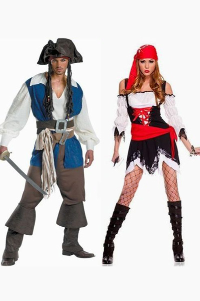  ジャックキャプテンコスプレ衣装,ハロウイン海賊風女性コスチューム